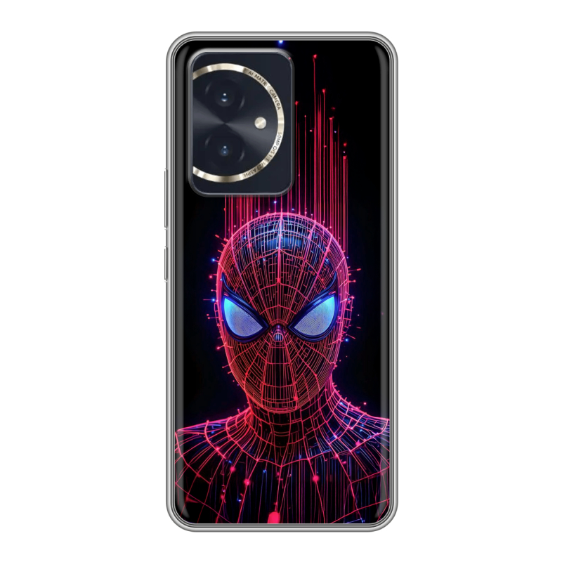 Силиконовый чехол на Honor 100 с принтом Spiderman Человек паук Силиконовый чехол на Honor 100 с принтом Spiderman Человек паук