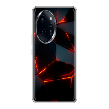 Силиконовый чехол на Honor 100 Pro с принтом Яркие абстракции Силиконовый чехол на Honor 100 Pro с принтом Яркие абстракции