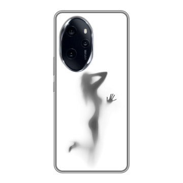 Силиконовый чехол на Honor 100 Pro с принтом Силуэт Силиконовый чехол на Honor 100 Pro с принтом Силуэт