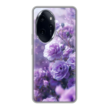 Силиконовый чехол на Honor 100 Pro с принтом Розы цветы