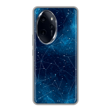 Силиконовый чехол на Honor 100 Pro с принтом Космос звезды Силиконовый чехол на Honor 100 Pro с принтом Космос звезды