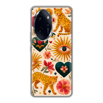 Силиконовый чехол на Honor 100 Pro с принтом Модный принт Силиконовый чехол на Honor 100 Pro с принтом Модный принт