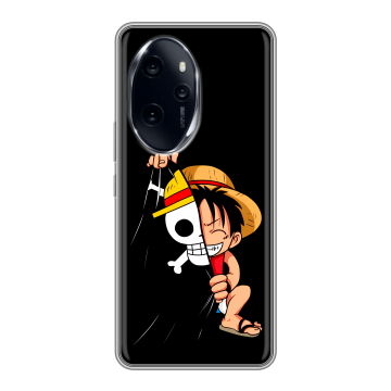 Силиконовый чехол на Honor 100 Pro с принтом One Piece Ван Пис
