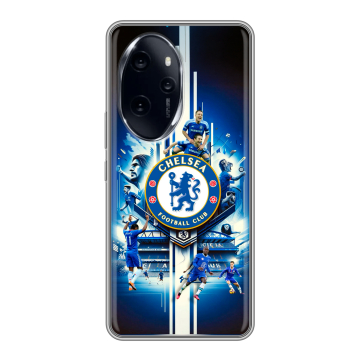 Силиконовый чехол на Honor 100 Pro с принтом Chelsea Челси