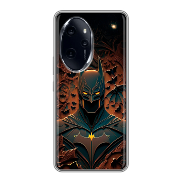 Силиконовый чехол на Honor 100 Pro с принтом Batman Бэтмен