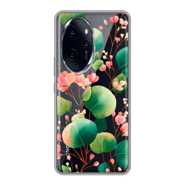 Силиконовый чехол на Honor 100 Pro с принтом женский