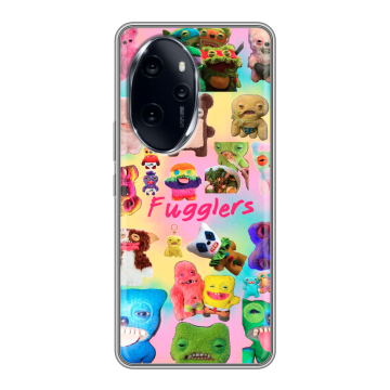 Силиконовый чехол на Honor 100 Pro с принтом Флагер Fuggler