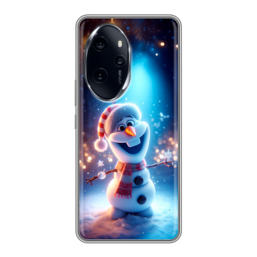 Силиконовый чехол на Honor 100 Pro с принтом Новый год