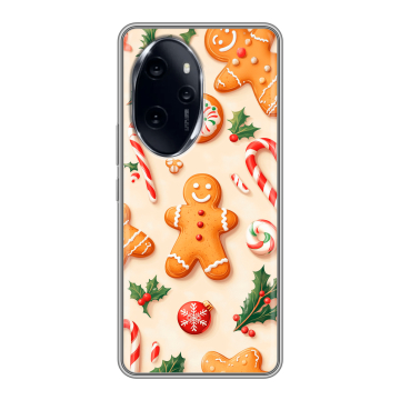 Силиконовый чехол на Honor 100 Pro с принтом Новый год