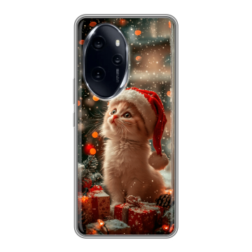 Силиконовый чехол на Honor 100 Pro с принтом Новый год
