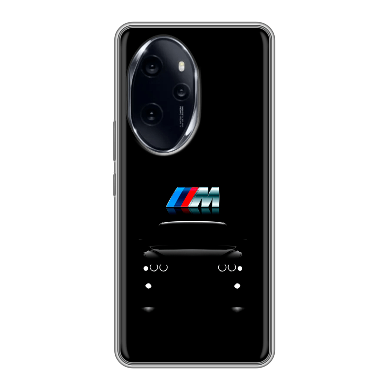 Силиконовый чехол на Honor 100 Pro с принтом БМВ BMW Силиконовый чехол на Honor 100 Pro с принтом БМВ BMW