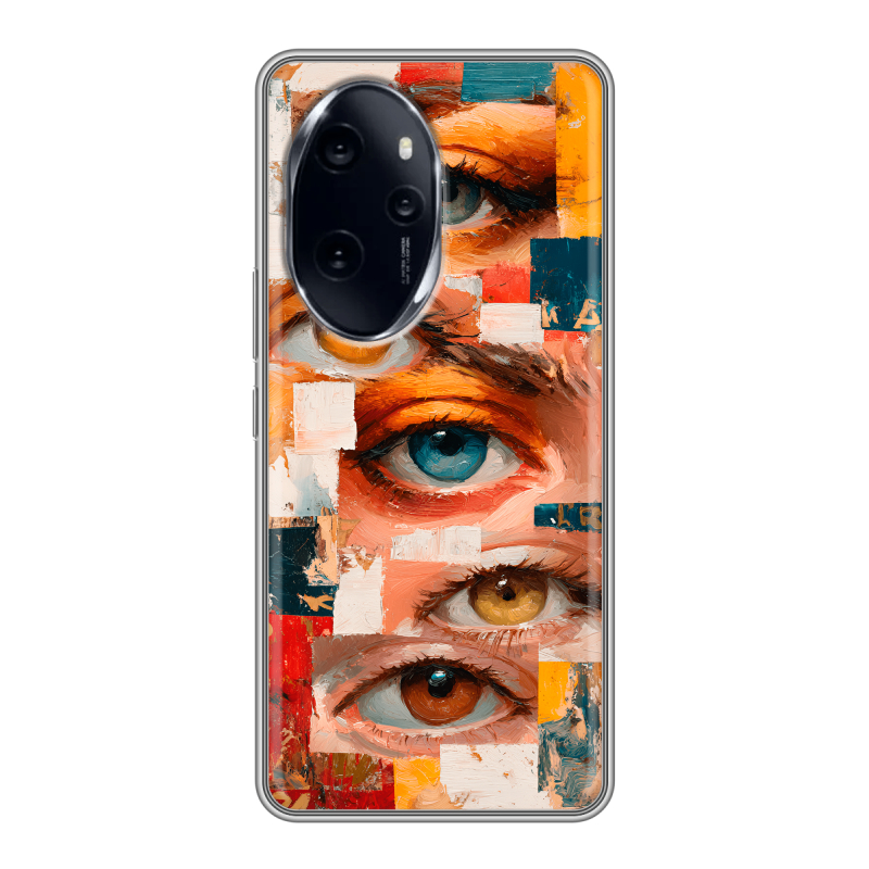 Силиконовый чехол на Honor 100 Pro с принтом Модный принт Силиконовый чехол на Honor 100 Pro с принтом Модный принт