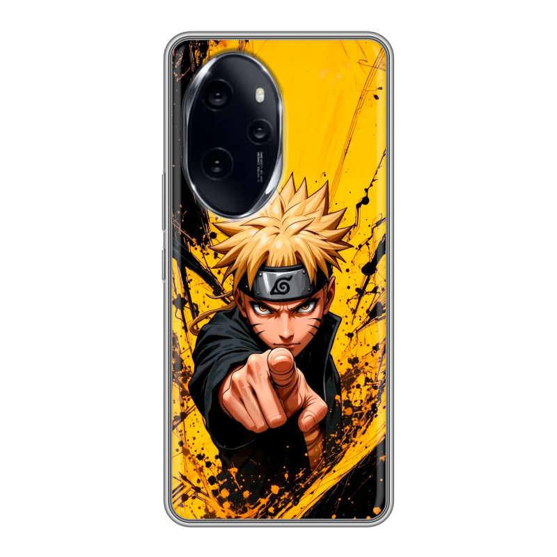 Силиконовый чехол на Honor 100 Pro с принтом Naruto Наруто Силиконовый чехол на Honor 100 Pro с принтом Naruto Наруто