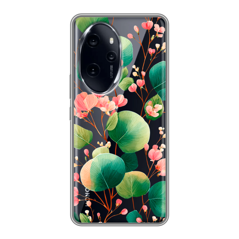 Силиконовый чехол на Honor 100 Pro с принтом женский Силиконовый чехол на Honor 100 Pro с принтом женский