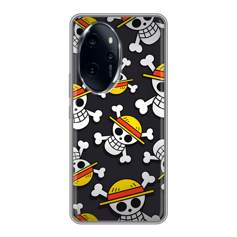Силиконовый чехол на Honor 100 Pro с принтом One Piece Ван Пис Силиконовый чехол на Honor 100 Pro с принтом One Piece Ван Пис