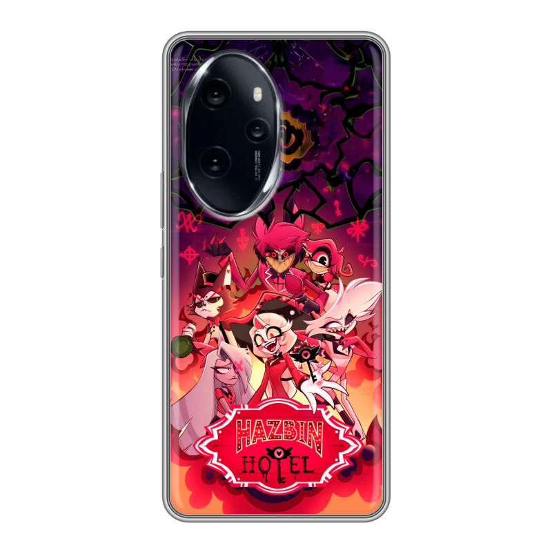 Силиконовый чехол на Honor 100 Pro с принтом Hazbin Hotel Отель Хазбин Силиконовый чехол на Honor 100 Pro с принтом Hazbin Hotel Отель Хазбин