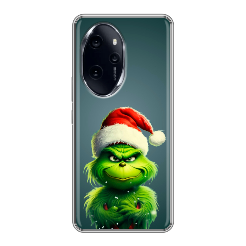 Силиконовый чехол на Honor 100 Pro с принтом Новый год Силиконовый чехол на Honor 100 Pro с принтом Новый год