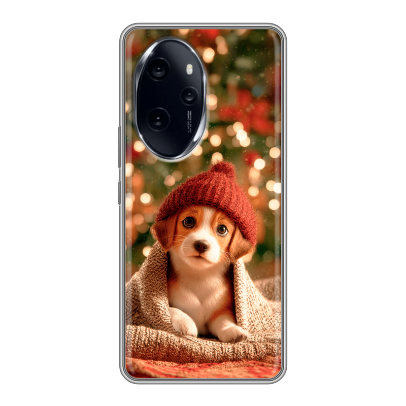 Силиконовый чехол на Honor 100 Pro с принтом Новый год Силиконовый чехол на Honor 100 Pro с принтом Новый год