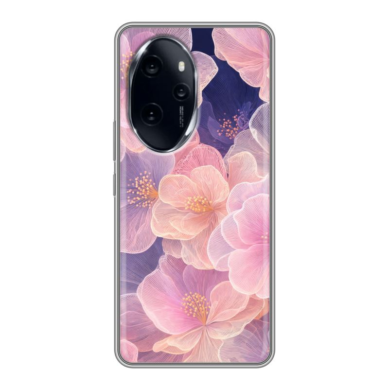 Силиконовый чехол на Honor 100 Pro с принтом женский Силиконовый чехол на Honor 100 Pro с принтом женский