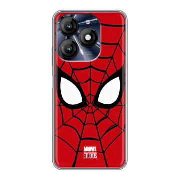 Силиконовый чехол на Itel A70 с принтом человек паук spiderman Силиконовый чехол на Itel A70 с принтом человек паук spiderman