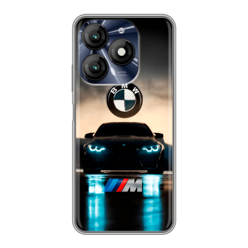 Силиконовый чехол на Itel A70 с принтом БМВ BMW Силиконовый чехол на Itel A70 с принтом БМВ BMW