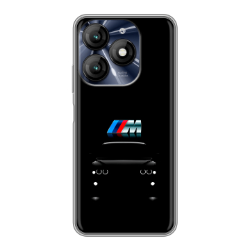 Силиконовый чехол на Itel A70 с принтом БМВ BMW Силиконовый чехол на Itel A70 с принтом БМВ BMW