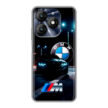 Силиконовый чехол на Itel A70 с принтом БМВ BMW Силиконовый чехол на Itel A70 с принтом БМВ BMW