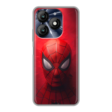 Силиконовый чехол на Itel A70 с принтом Spiderman Человек паук Силиконовый чехол на Itel A70 с принтом Spiderman Человек паук