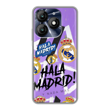 Силиконовый чехол на Itel A70 с принтом Real Madrid Реал Мадрид Силиконовый чехол на Itel A70 с принтом Real Madrid Реал Мадрид
