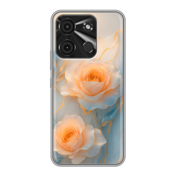 Силиконовый чехол на Itel A60 с принтом Женский Силиконовый чехол на Itel A60 с принтом Женский