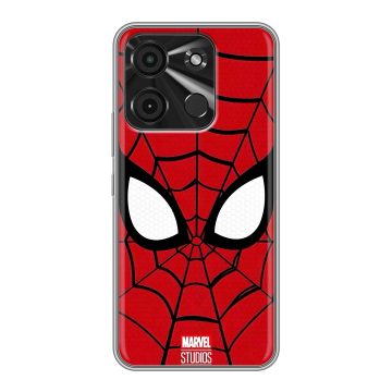 Силиконовый чехол на Itel A60 с принтом человек паук spiderman Силиконовый чехол на Itel A60 с принтом человек паук spiderman