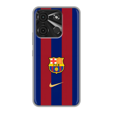 Силиконовый чехол на Itel A60 с принтом Барселона Barcelona Силиконовый чехол на Itel A60 с принтом Барселона Barcelona
