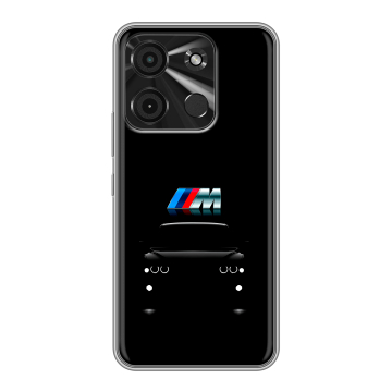 Силиконовый чехол на Itel A60 с принтом БМВ BMW Силиконовый чехол на Itel A60 с принтом БМВ BMW