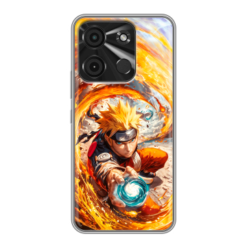 Силиконовый чехол на Itel A60 с принтом Аниме Наруто Naruto Силиконовый чехол на Itel A60 с принтом Аниме Наруто Naruto
