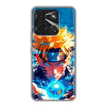 Силиконовый чехол на Itel A60 с принтом Аниме Наруто Naruto Силиконовый чехол на Itel A60 с принтом Аниме Наруто Naruto