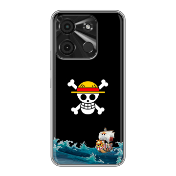 Силиконовый чехол на Itel A60 с принтом One Piece Ван Пис Силиконовый чехол на Itel A60 с принтом One Piece Ван Пис