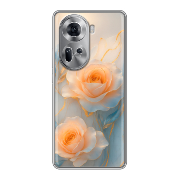 Силиконовый чехол на OPPO Reno 11 с принтом Женский Силиконовый чехол на OPPO Reno 11 с принтом Женский