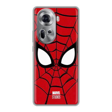 Силиконовый чехол на OPPO Reno 11 с принтом человек паук spiderman