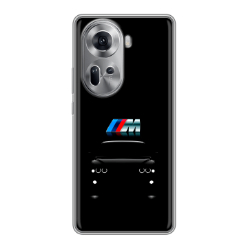 Силиконовый чехол на OPPO Reno 11 с принтом БМВ BMW