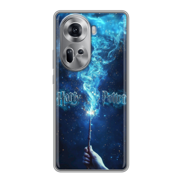 Силиконовый чехол на OPPO Reno 11 с принтом Harry Potter Гарри Поттер