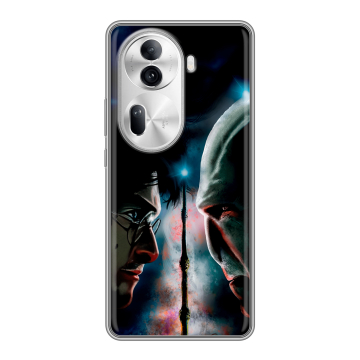 Силиконовый чехол на OPPO Reno 11 Pro с принтом Гарри Поттер Harry Potter Силиконовый чехол на OPPO Reno 11 Pro с принтом Гарри Поттер Harry Potter