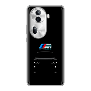 Силиконовый чехол на OPPO Reno 11 Pro с принтом БМВ BMW