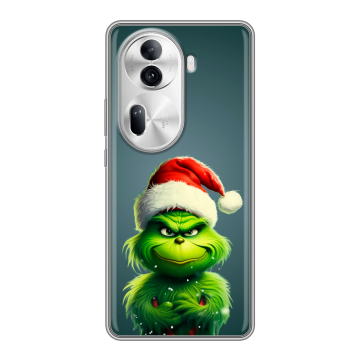 Силиконовый чехол на OPPO Reno 11 Pro с принтом Новый год