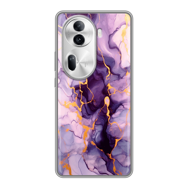 Силиконовый чехол на OPPO Reno 11 Pro с принтом Мрамор Силиконовый чехол на OPPO Reno 11 Pro с принтом Мрамор