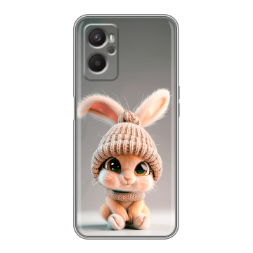 Силиконовый чехол на OPPO A36 с принтом Кролик