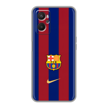 Силиконовый чехол на OPPO A36 с принтом Барселона Barcelona