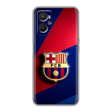 Силиконовый чехол на OPPO A36 с принтом Барселона Barcelona