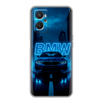 Силиконовый чехол на OPPO A36 с принтом BMW БМВ Силиконовый чехол на OPPO A36 с принтом BMW БМВ