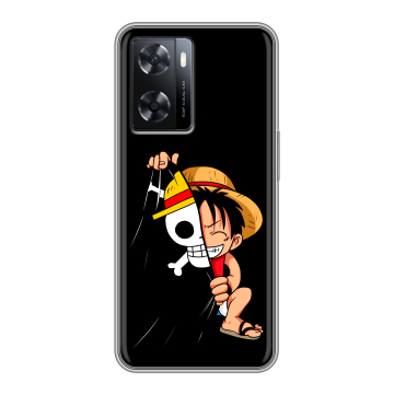 Силиконовый чехол на OPPO A57 с принтом One Piece Ван Пис Силиконовый чехол на OPPO A57 с принтом One Piece Ван Пис