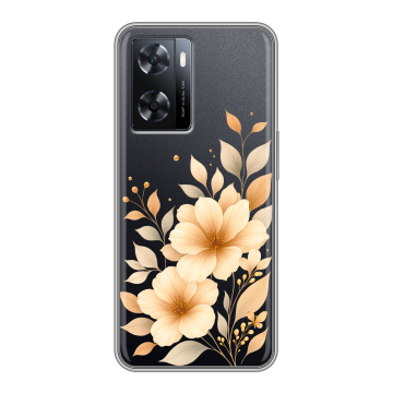 Силиконовый чехол на OPPO A57 с принтом для девушки Силиконовый чехол на OPPO A57 с принтом для девушки